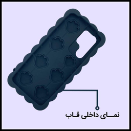 کاور دکین (Dekkin) مدل فیجت طرح Claw مناسب برای گوشی سامسونگ Galaxy S21 Ultra