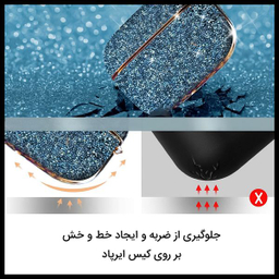 کاور کی فون (keephone) مدل Brilliant مناسب برای کیس اپل AirPods 3 + قلاب آویز