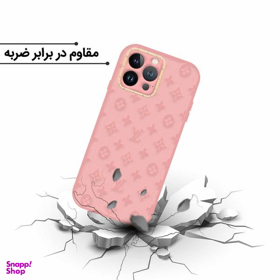 کاور دکین (Dakkin) مدل لویی ویتون مناسب برای گوشی اپل iPhone 13 Pro + آویز