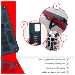 کاور استرانگ (Strong) مدل Buls مناسب برای گوشی سامسونگ Galaxy Note 10