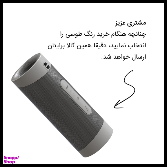 اسپیکر بلوتوثی قابل حمل پاواریال (Pavareal) مدل BS15
