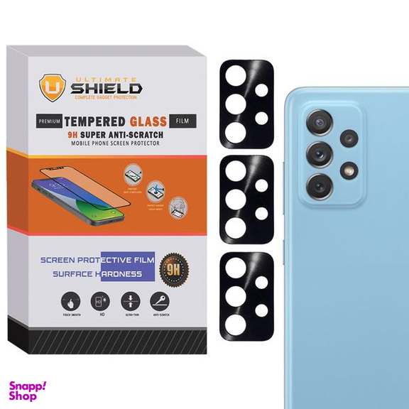 محافظ لنز دوربین آلتیمیت شیلد (UltiMate Shield) مدل FLZ مناسب گوشی سامسونگ Galaxy A52/A52s 5G بسته 3 عددی