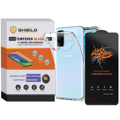 کاور آلتیمیت شیلد (UltiMate Shield) مدل ANTIS-CL مناسب گوشی سامسونگ Galaxy S20 FE به همراه محافظ صفحه نمایش