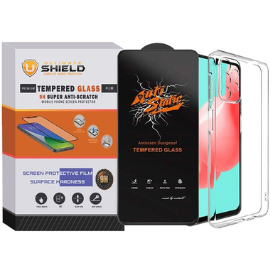 کاور آلتیمیت شیلد (UltiMate Shield) مدل ANTIS-CL مناسب گوشی سامسونگ Galaxy A23 4G به همراه محافظ صفحه نمایش