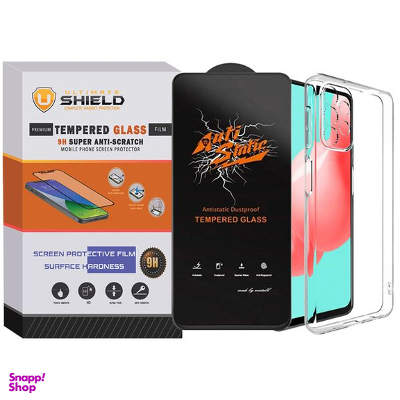 کاور آلتیمیت شیلد (UltiMate Shield) مدل ANTIS-CL مناسب گوشی سامسونگ Galaxy A23 4G به همراه محافظ صفحه نمایش
