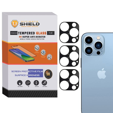 محافظ لنز دوربین آلتیمیت شیلد (UltiMate Shield) مدل FLZ مناسب گوشی اپل iPhone 13 Pro بسته 3 عددی
