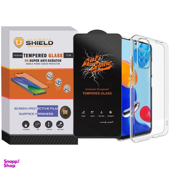 کاور آلتیمیت شیلد مدل ANTIS-CL مناسب گوشی شیائومی Redmi Note 11 4G Global/Note 11s 4G + محافظ صفحه نمایش