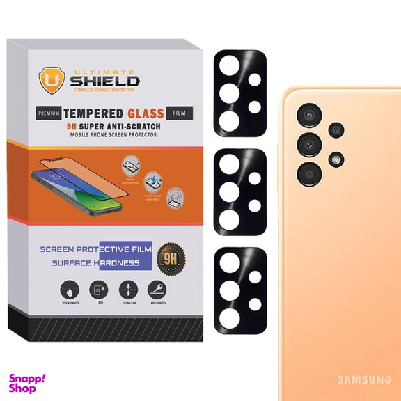 محافظ لنز دوربین آلتیمیت شیلد (UltiMate Shield) مدل FLZ مناسب گوشی سامسونگ Galaxy A13 4G بسته 3 عددی