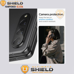 محافظ لنز دوربین آلتیمیت شیلد (UltiMate Shield) مدل 3D-UL مناسب گوشی Galaxy Z Fold 4
