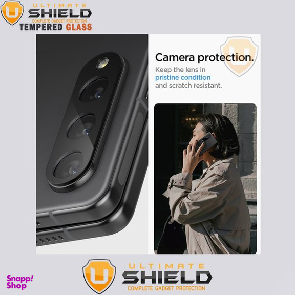 محافظ لنز دوربین آلتیمیت شیلد (UltiMate Shield) مدل 3D-UL مناسب گوشی Galaxy Z Fold 4