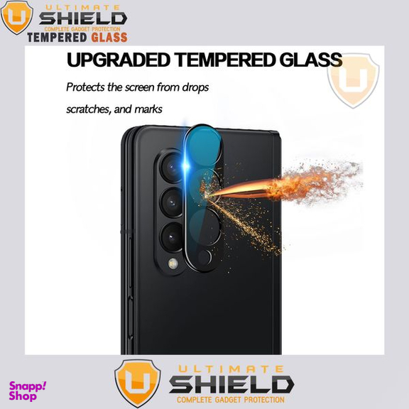 محافظ لنز دوربین آلتیمیت شیلد (UltiMate Shield) مدل 3D-UL مناسب گوشی Galaxy Z Fold 4