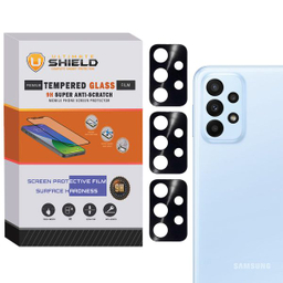 محافظ لنز دوربین آلتیمیت شیلد (UltiMate Shield) مدل FLZ مناسب گوشی سامسونگ Galaxy A23 بسته 3 عددی