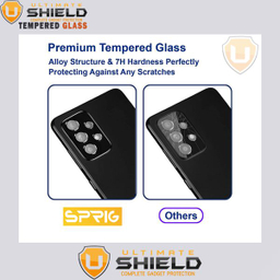 محافظ لنز دوربین آلتیمیت شیلد (UltiMate Shield) مدل 3D مناسب گوشی سامسونگ Galaxy A33 5G