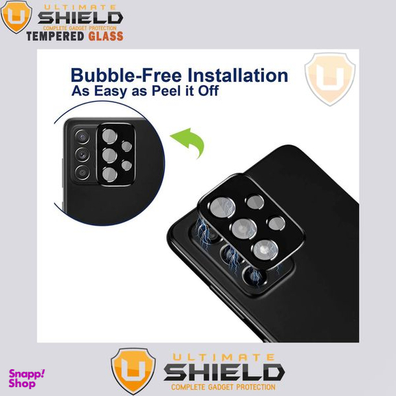 محافظ لنز دوربین آلتیمیت شیلد (UltiMate Shield) مدل 3D مناسب گوشی سامسونگ Galaxy A33 5G