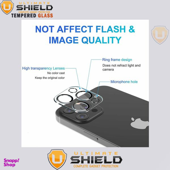 محافظ لنز دوربین آلتیمیت شیلد (UltiMate Shield) مدل SH-ULT مناسب گوشی اپل iPhone 13/13 Mini