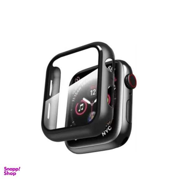 کاور مدل Tempered Glass Case مناسب اپل واچ سری SE2021/7/8 سایز 45 میلی متر