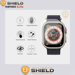 محافظ صفحه نمایش شیشه ای آلتیمیت شیلد (UltiMate Shield) مدل SH-UL مناسب ساعت هوشمند الترا HW8