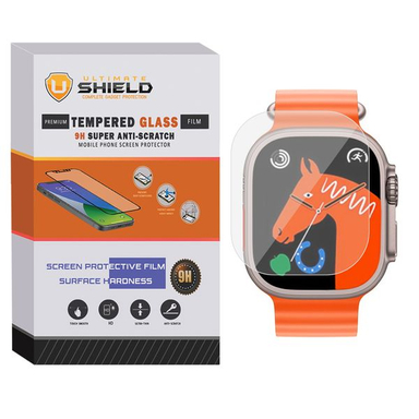 محافظ صفحه نمایش شیشه ای آلتیمیت شیلد (UltiMate Shield) مدل SH-UL مناسب ساعت هوشمند الترا HW8