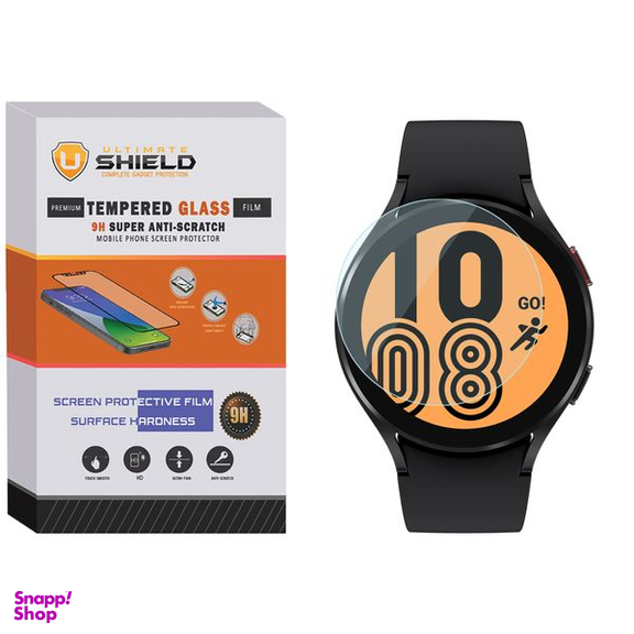 محافظ صفحه نمایش شیشه ای آلتیمیت شیلد (UltiMate Shield) مدل SH-UL مناسب ساعت هوشمند سامسونگ Galaxy Watch 4 44mm