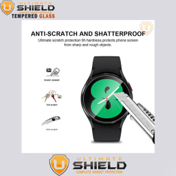 محافظ صفحه نمایش شیشه ای آلتیمیت شیلد (UltiMate Shield) مدل SH-UL مناسب ساعت سامسونگ Galaxy Gear S3 بسته 3 عددی