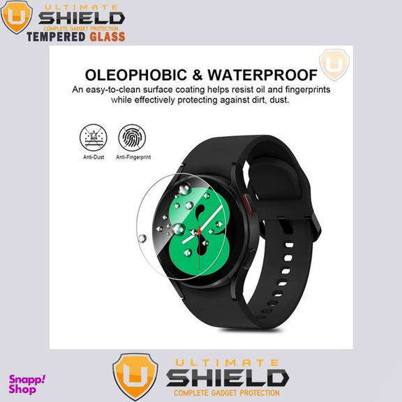 محافظ صفحه نمایش شیشه ای آلتیمیت شیلد (UltiMate Shield) مدل SH-UL مناسب ساعت سامسونگ Galaxy Gear S3 بسته 3 عددی