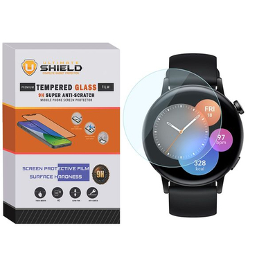 محافظ صفحه نمایش شیشه ای آلتیمیت شیلد (UltiMate Shield) مدل SH-UL مناسب ساعت هوشمند هوآوی GT3 42mm