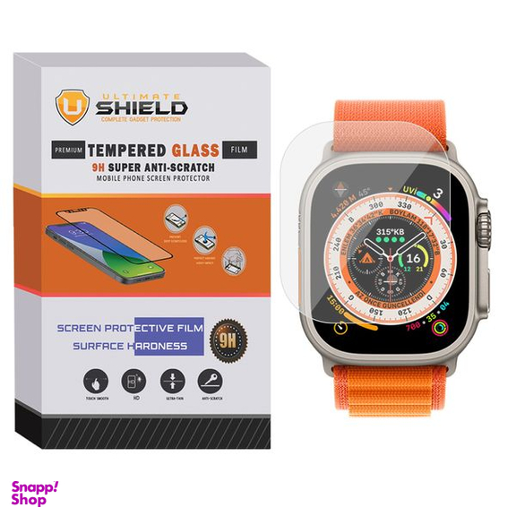 محافظ صفحه نمایش شیشه ای آلتیمیت شیلد (UltiMate Shield) مدل SH-UL مناسب ساعت هوشمند BML Ultra Max
