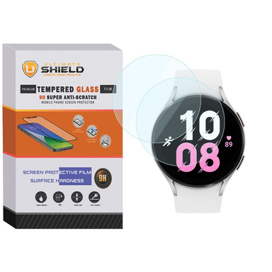 محافظ صفحه نمایش شیشه ای آلتیمیت شیلد (UltiMate Shield) مدل SH-UL مناسب ساعت Galaxy Watch 5 40mm بسته 2 عددی