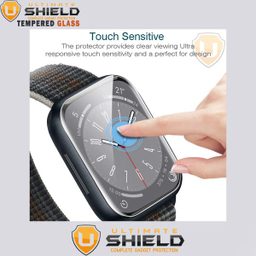 محافظ صفحه نمایش شیشه ای آلتیمیت شیلد (UltiMate Shield) مدل SH-UL مناسب ساعت هوشمند N8 Ultra Plus