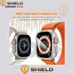 محافظ صفحه نمایش شیشه ای آلتیمیت شیلد (UltiMate Shield) مدل SH-UL مناسب ساعت هوشمند N8 Ultra Plus