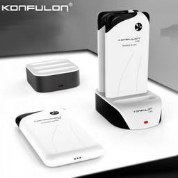 شارژر همراه کانفلون (Konfulon) مدل PS-01 ظرفیت 10000 میلی آمپر ساعت بسته 3 عددی