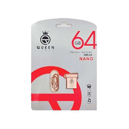 فلش مموری کویین تک (Queen Tech) مدل NANOQ ظرفیت 64 گیگابایت