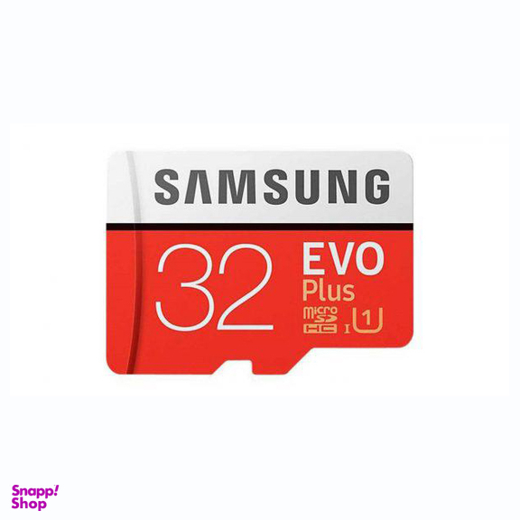 کارت حافظه MicroSDHC سامسونگ مدل Evo Plus UHS-I U1 کلاس 10 سرعت 95MBps + آداپتور SD ظرفیت 32 گیگابایت