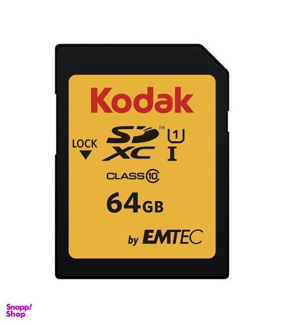 کارت حافظه SDXC کداک (Kodak) مدل Premium کلاس 10 استاندارد U1 سرعت 85MBps ظرفیت 64 گیگابایت
