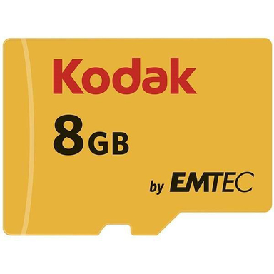 کارت حافظه MicroSDHC امتک کداک (Kodak) کلاس 10 استاندارد UHS-I U1 سرعت 85MBps 580X به همراه آداپتور SD ظرفیت 8 گیگابایت