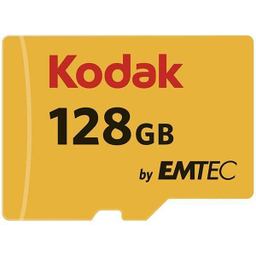 کارت حافظه MicroSDXC امتک کداک (Kodak) کلاس 10 UHS-I U1 سرعت 85MBps 580X همراه با آداپتور SD ظرفیت 128 گیگابایت