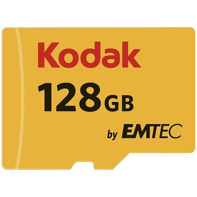 کارت حافظه MicroSDXC امتک کداک (Kodak) کلاس 10 UHS-I U1 سرعت 85MBps 580X همراه با آداپتور SD ظرفیت 128 گیگابایت