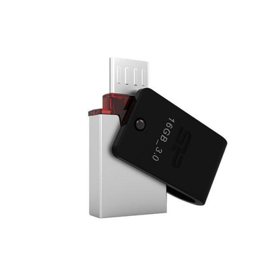 فلش مموری USB3.0 OTG سیلیکون پاور (Silicon Power) مدل X31 ظرفیت 16 گیگابایت