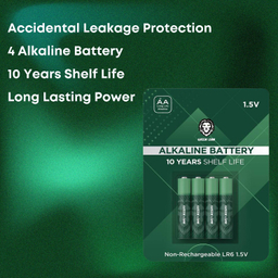 باتری نیم قلمی گرین لاین (Green Lion) مدل MiniNCharge بسته چهار عددی