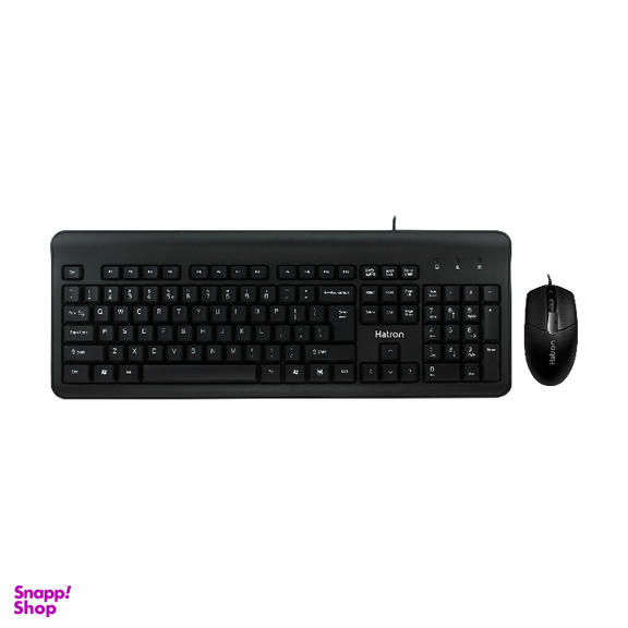 کیبورد و موس سیم دار هترون (Hatron) مدل HKC221N