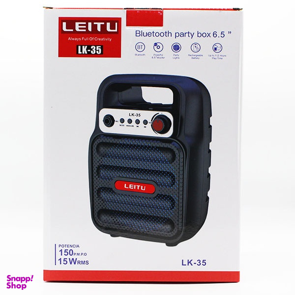 اسپیکر بلوتوثی قابل حمل لیتو (Leitu) مدل LK - 35