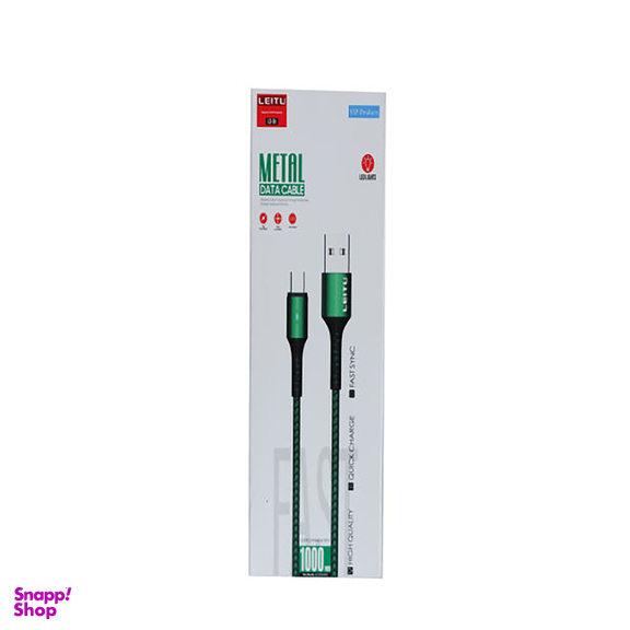 کابل تبدیل USB به USB-C لیتو (Leitu) مدل LD-36 طول 1 متر