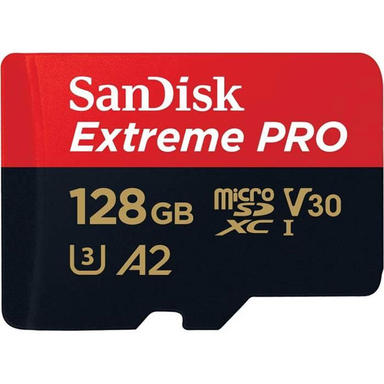 کارت حافظه microSDXC سن دیسک (SanDisk) مدل Extreme Pro کلاس A2 استاندارد UHS-I U3 سرعت 200MBPS ظرفیت 128 گیگابایت