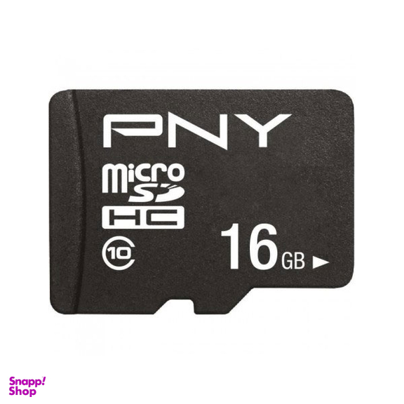 کارت حافظه microSDXC پی ان وای (PNY) کلاس 10 استاندارد UHS-I U1 ظرفیت 16 گیگابایت بسته 10 عددی