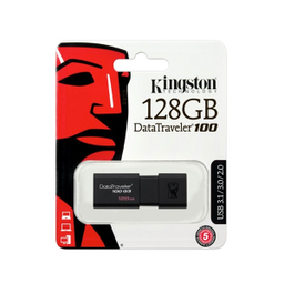 فلش مموری کینگستون (Kingston) مدل DT100 G3 ظرفیت 128 گیگابایت