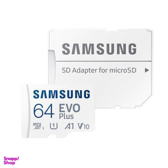 کارت حافظه microSDXC سامسونگ (Samsung) مدل Evo Plus کلاس 10 استاندارد UHS-I U1 سرعت 130MBps ظرفیت 64 گیگابایت