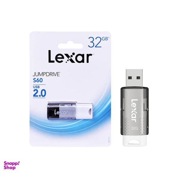 فلش مموری لکسار (Lexar) مدل S60 ظرفیت 32 گیگابایت