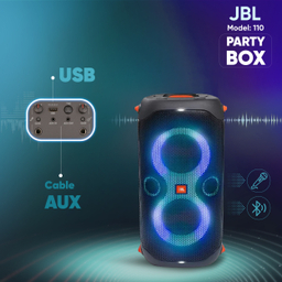 اسپیکر بلوتوثی قابل حمل جی بی ال مدل Party Box 110