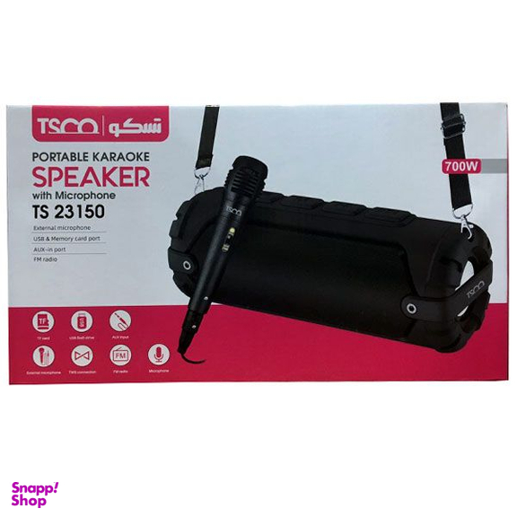 اسپیکر بلوتوثی قابل حمل تسکو مدل TS 23150