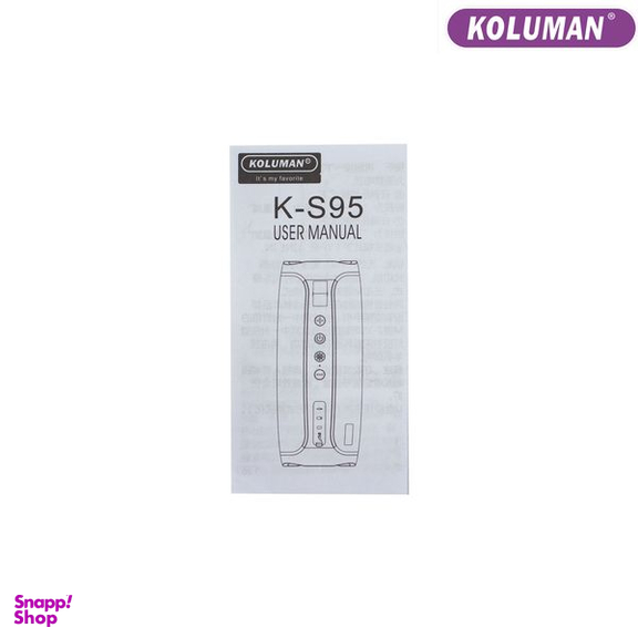 اسپیکر بلوتوثی قابل حمل کلومن (Koluman) مدل KS 95
